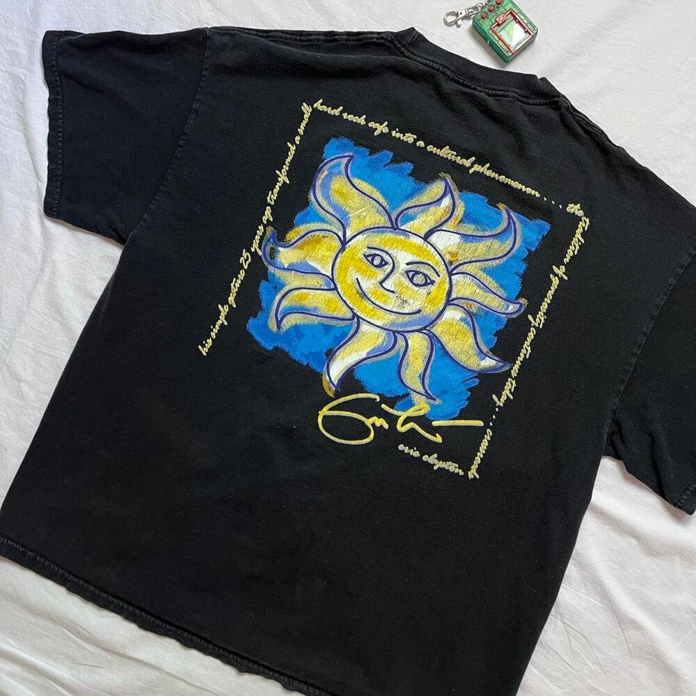 Vintage Hard Rock Eric Clapton Guitar T-Shirt - XL